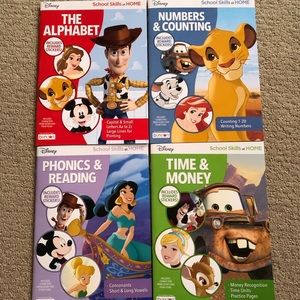 Disney learning activity books